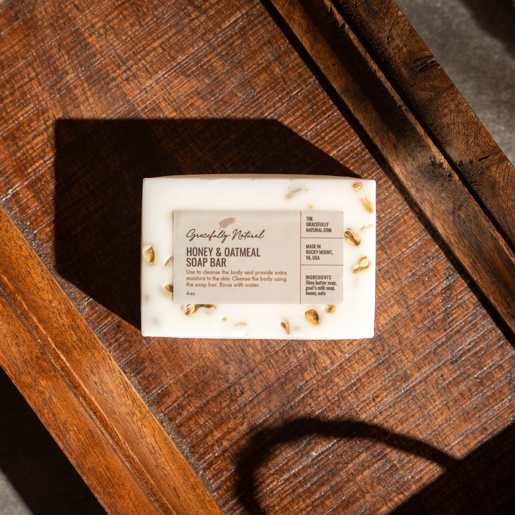 Honey & Oatmeal Soap Bar