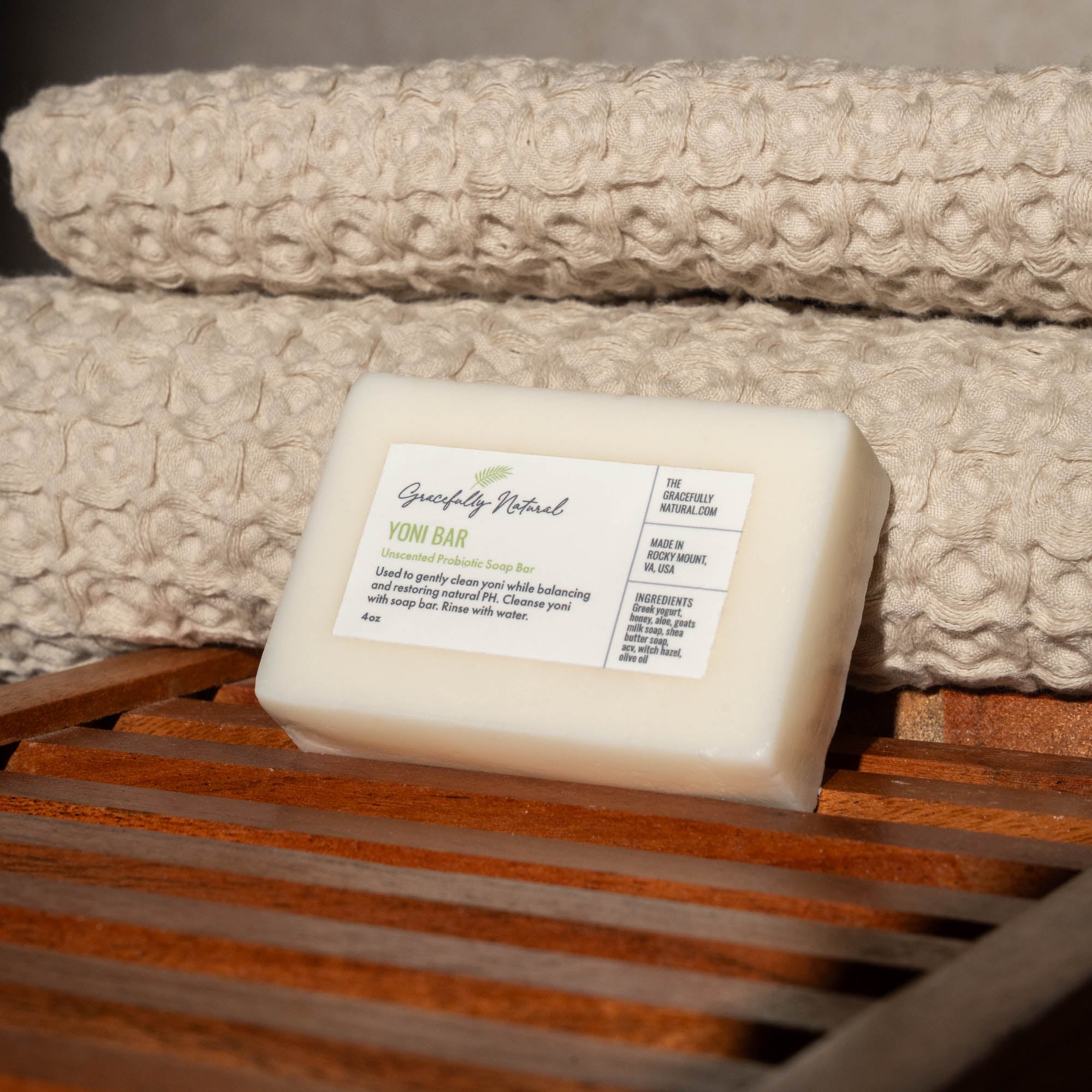 Unscented Probiotic Yoni Soap Bar