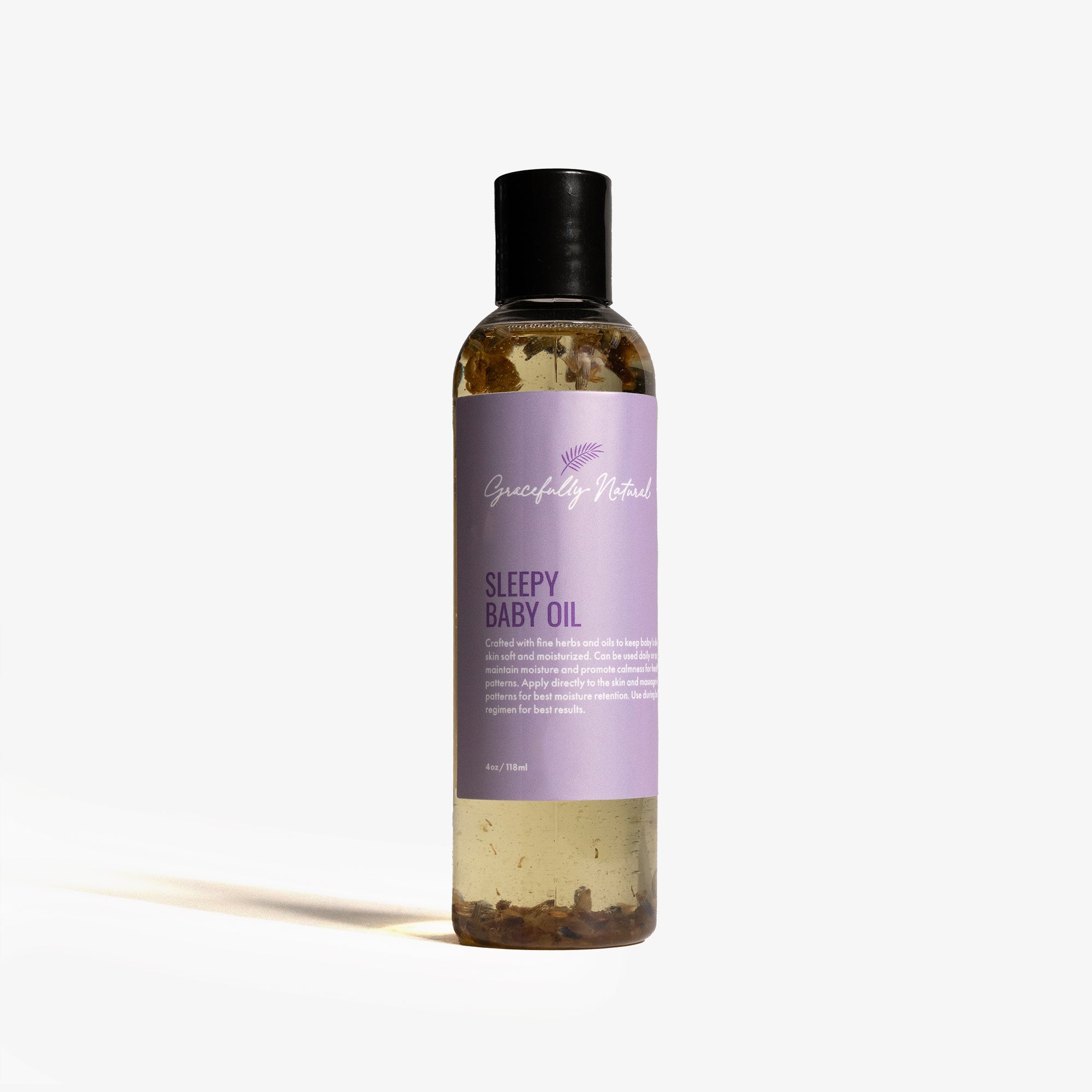 Vanilla Baby Body Oil  The Gracefully Natural